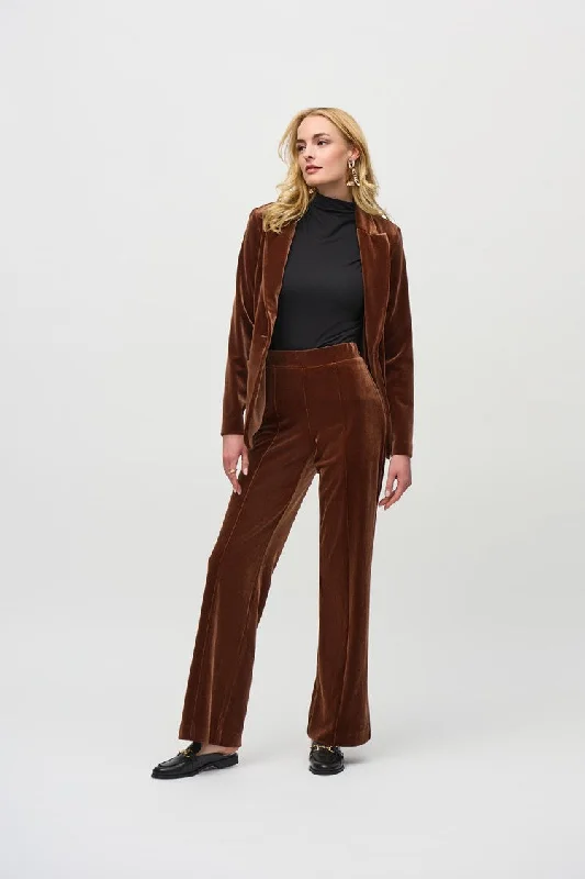 Lowest Price Joseph Ribkoff Velvet Wide Leg Pants
