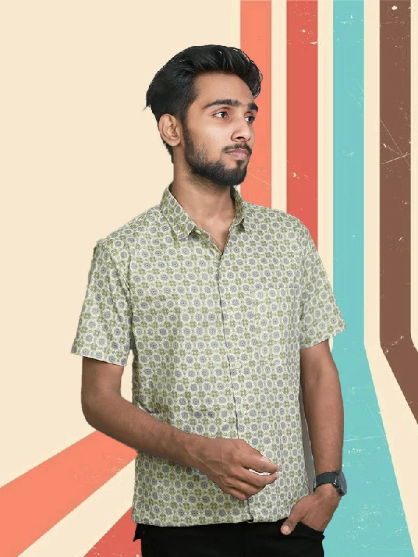 Half-Sleeve Cotton Mix Casual Shirt - Only ₹298