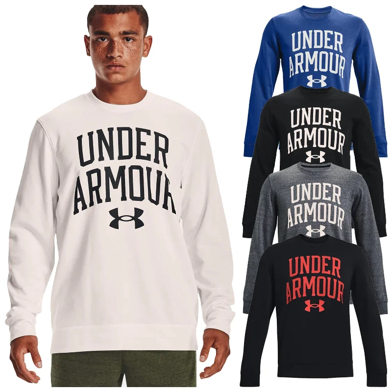 Under Armour Mens Rival Terry Crew Sweatshirt