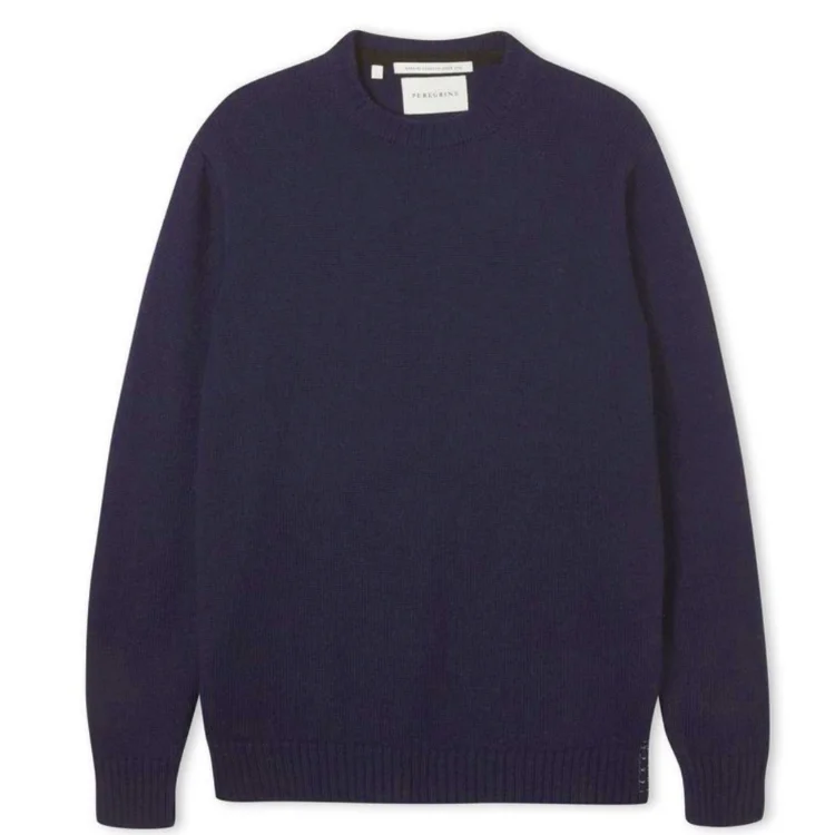 Navy Makers Stitch Crew Jumper Sweater