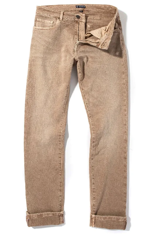 Tucson Selvedge Denim In Desert Sand