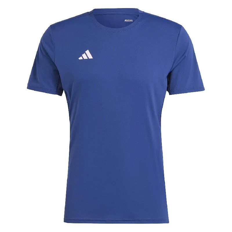 ADIDAS ADIZERO ESSENTIALS MENS RUNNING TEE - MENS - DARK BLUE