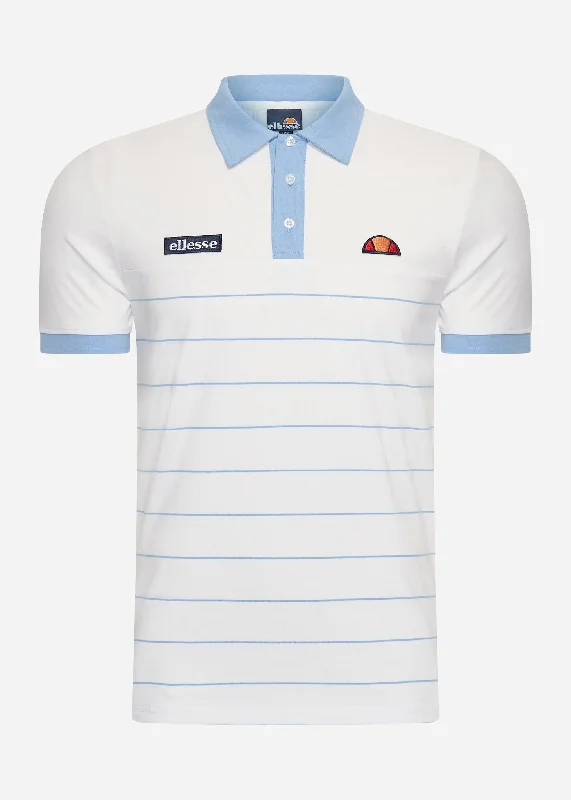 Tor polo - white light blue