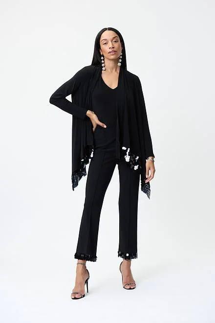 Make Your Weekend Count with Savings Joseph Ribkoff Sequin Trim Pants