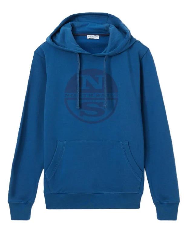 ID40151-North Sails Blue Hoodie