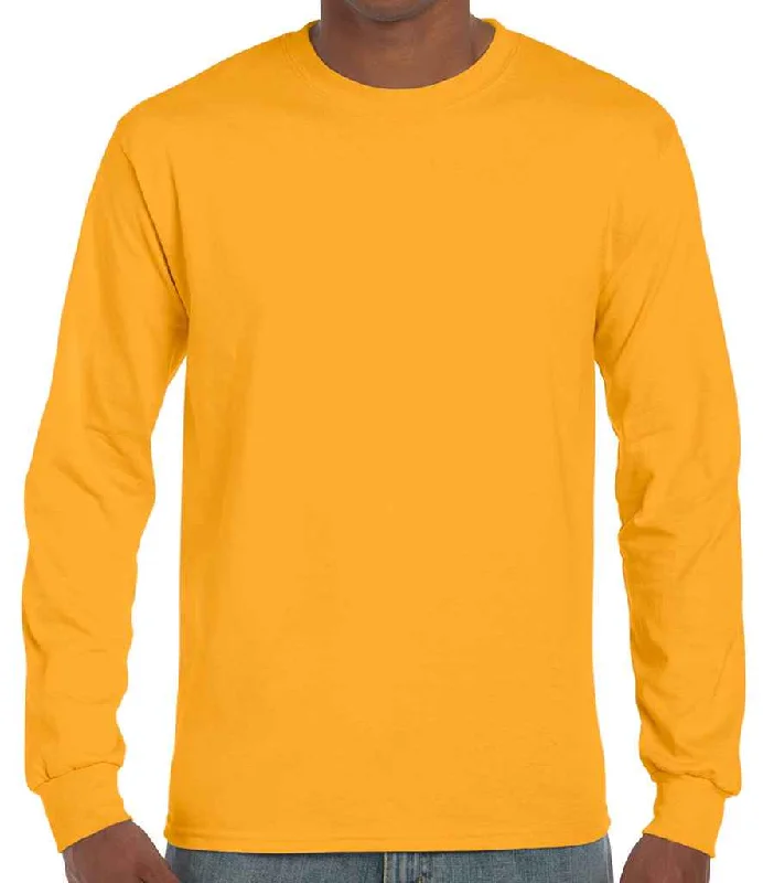 Gildan Ultra Cotton™ Long Sleeve T-Shirt | Gold