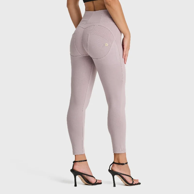 Weekend Discounts to Celebrate WR.UP® Fashion - High Waisted - 7/8 Length - Light Grey