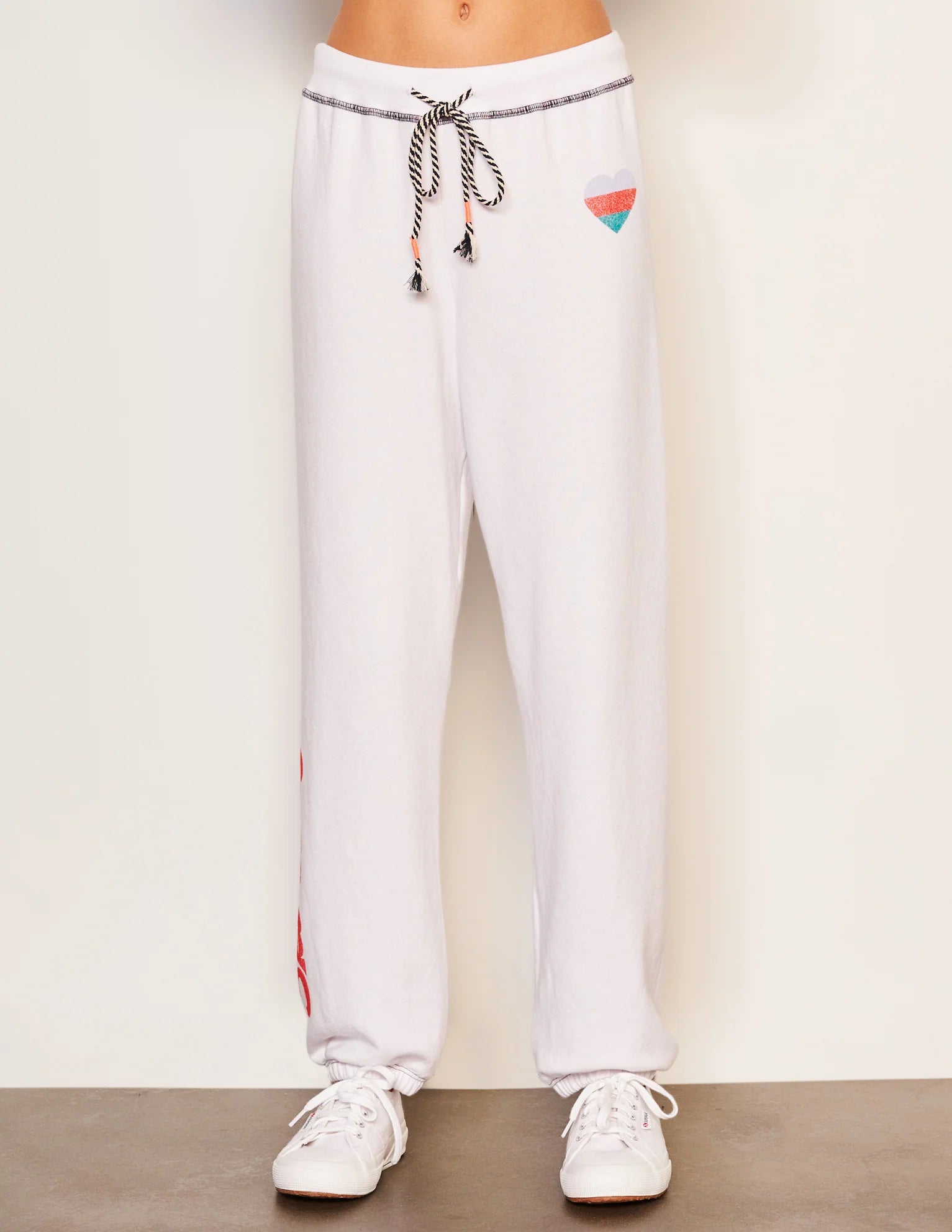 Super Deal Jogger Heart ~ Optic White