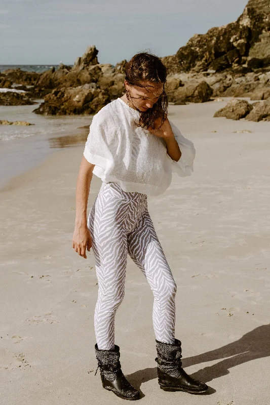 Weekend Shopping Extravaganza Leggings - Zeebra