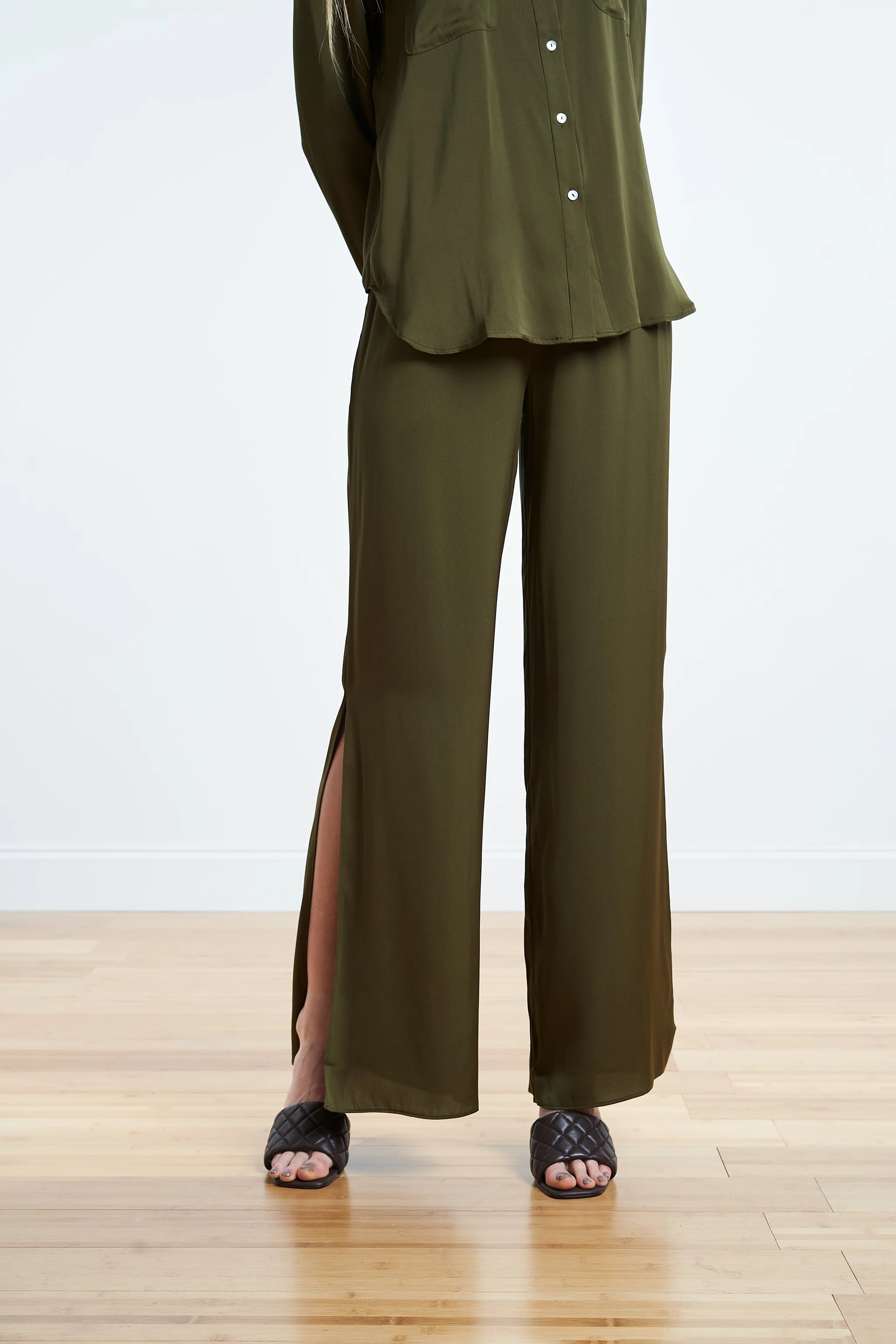 Weekend Bargains to Indulge In Nouvelle Silk95 Five Pondy Pants