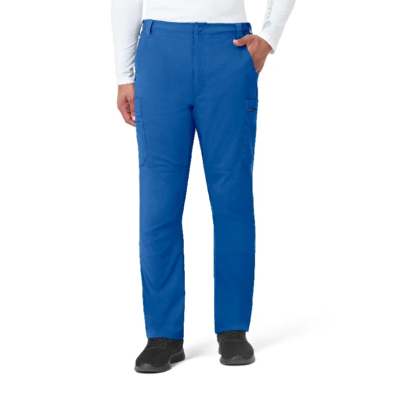 Carhartt Rugged Flex Peak Men's Straight Leg Cargo Scrub Pant - Royal