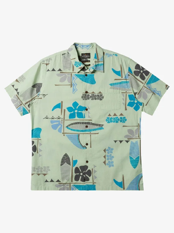 Quiksilver Short Sleeve Men's Woven Shirts Waterman