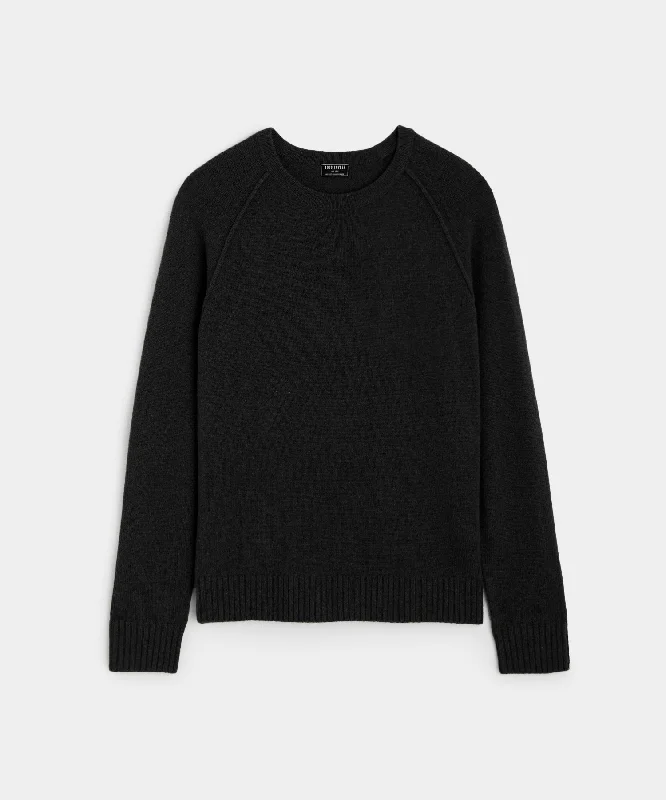 Nomad Cashmere Crewneck in Black