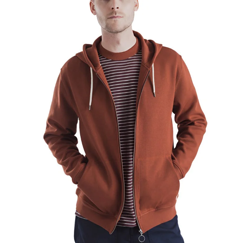 ID40239-Armor Lux Rust Hoodie