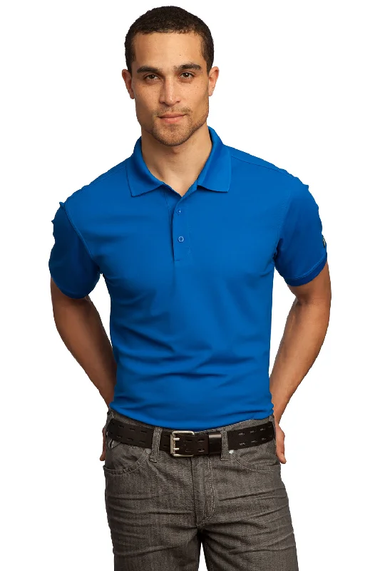 Ogio Mens Caliber 2.0 Moisture Wicking Short Sleeve Polo Shirt - Electric Blue