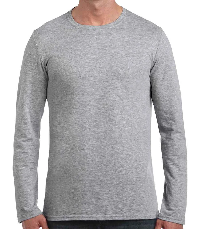 Gildan SoftStyle® Long Sleeve T-Shirt | Sport Grey