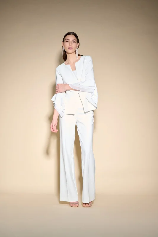 Weekend Discounts to Relish Joseph Ribkoff Scuba Crepe Wide-Leg Pull-On Pants