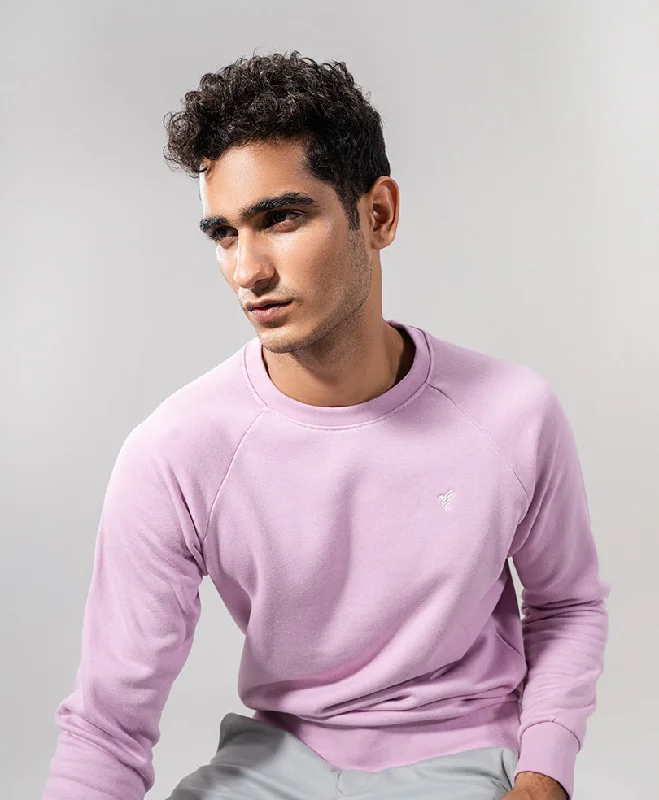 Lilac Raglan Sweatshirt