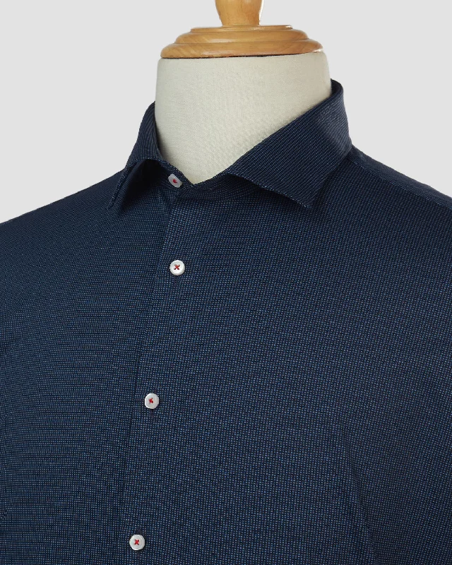 Blue Zircon Knit Shirt