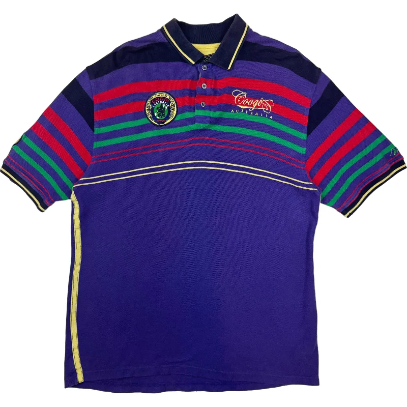 Coogi Australia Striped Polo Shirt Multicoloured