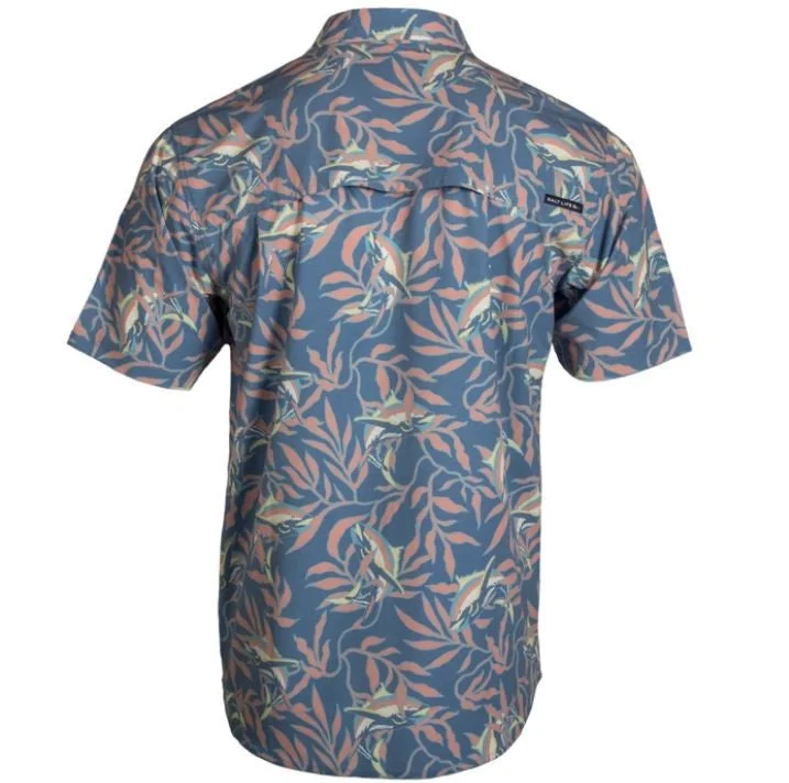 Salt Life Short Sleeve Men's Woven Shirts