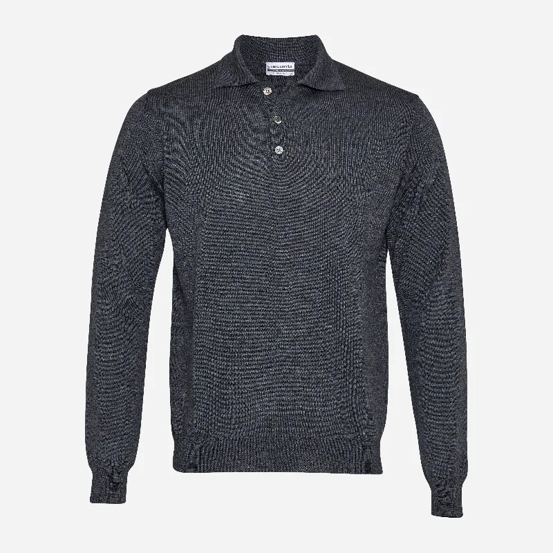 Merino Wool Polo