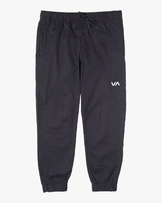 Spectrum Cuffed Track Pants - Black