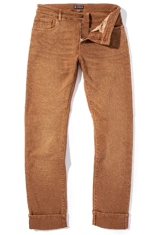 Tucson Selvedge Denim In Cognac