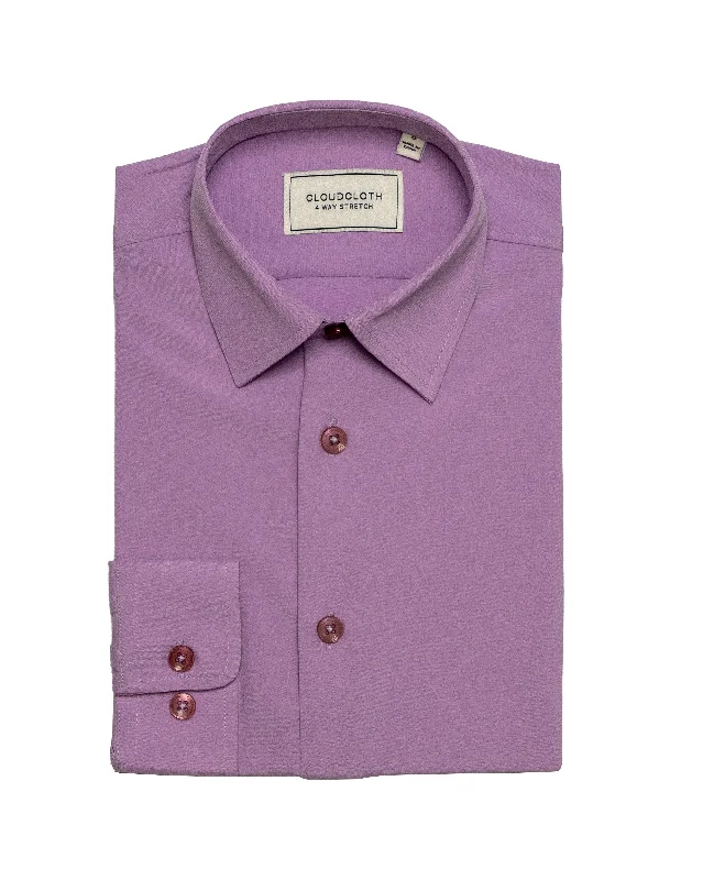 MSH9801 Lavender- 4Way Stretch Shirt. Available in 17 Colors!