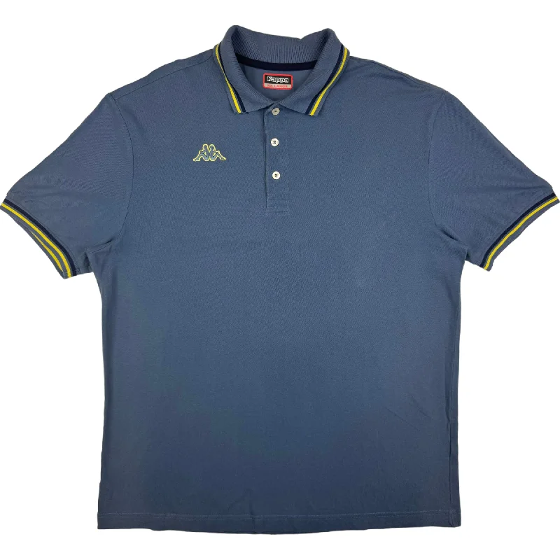 Vintage Kappa Polo Shirt Blue