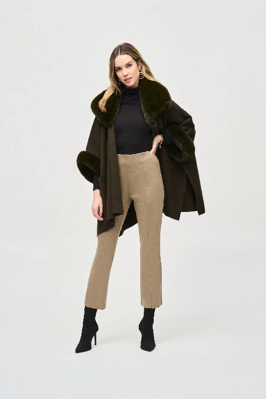 Weekend Bargains to Savor Joseph Ribkoff Scuba Suede Flared Pants