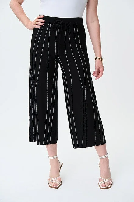 Early Access Joseph Ribkoff Wide Leg Striped Pants