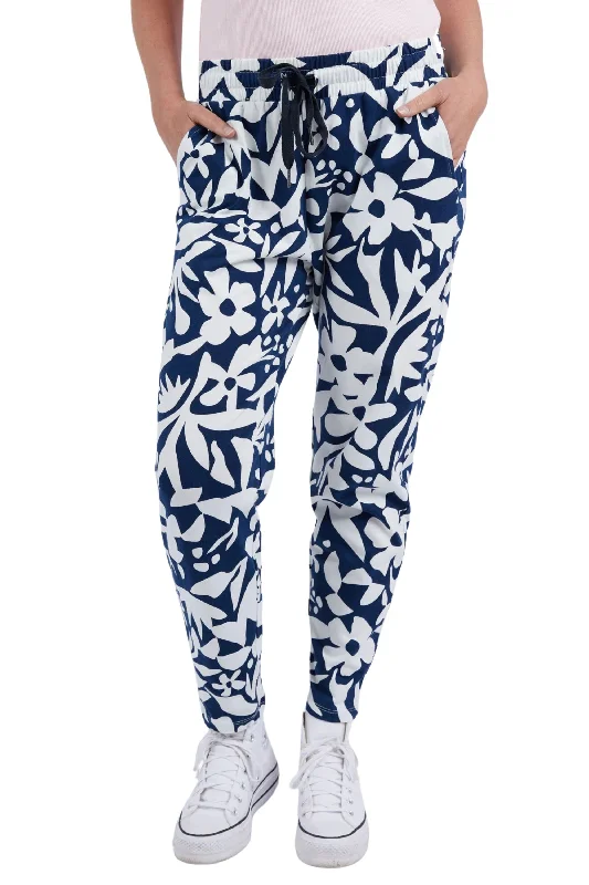 Weekend Deals That Sparkle STENCIL FLORAL PANT - 8148003