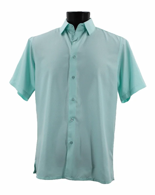 Bassiri Short Sleeve Shirt B2026 Sea Green