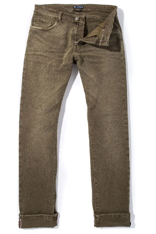 Tucson Selvedge Denim In Army