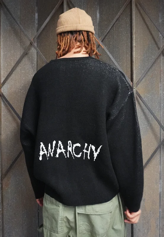 ANARCHY KNIT BLACK