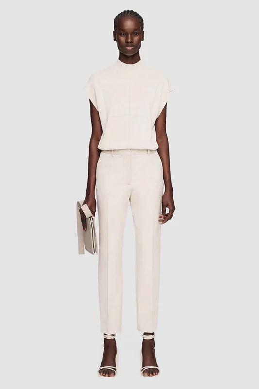 Time-Limited Offer Joseph Gabardine Stretch Coleman Pant - Oat