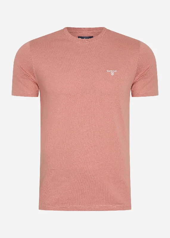 Essential sports tee - pink clay