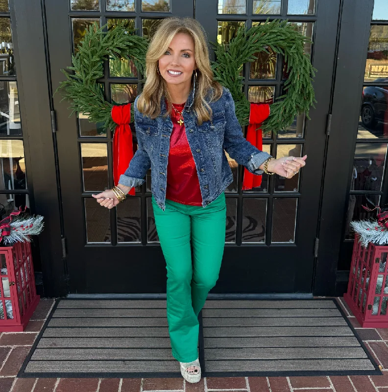 Weekend Discounts Worth Grabbing Peggy Pants | Kelly Green