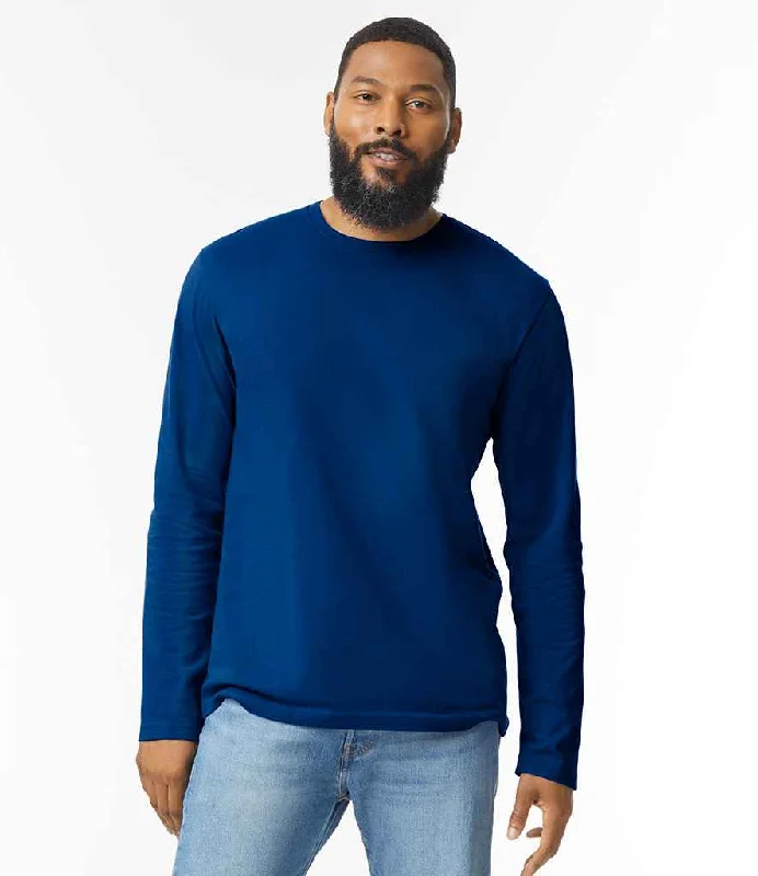 Gildan SoftStyle® Long Sleeve T-Shirt | Navy