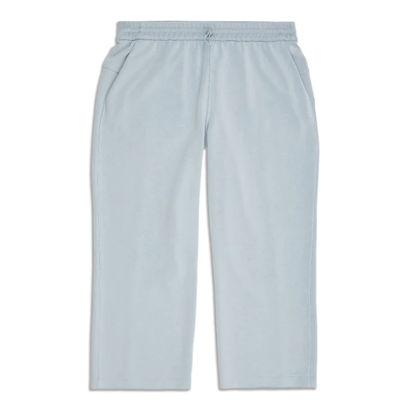 Shop and Save Softstreme High-Rise Straight Leg Cropped Pants - Resale
