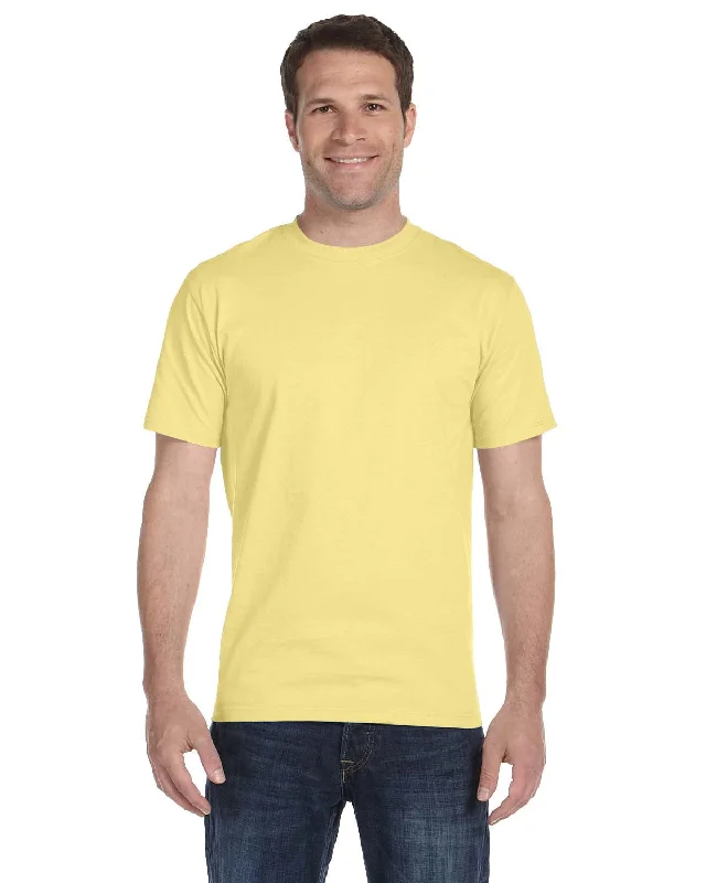 Hanes ComfortSoft 100% Cotton T-Shirt | Daffodil Yellow