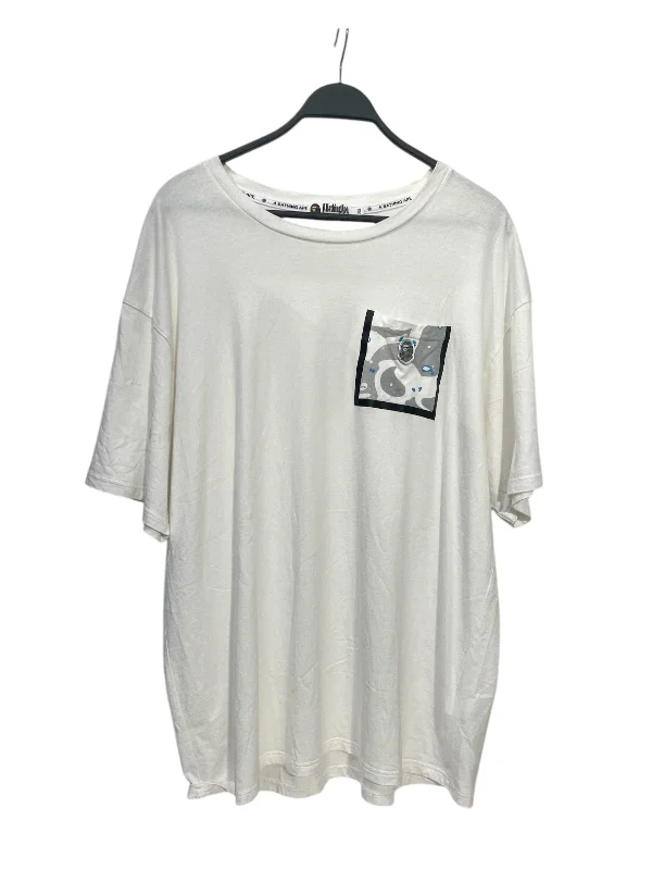 BAPE/T-Shirt/XXL/White/Cotton/001CSG301007X