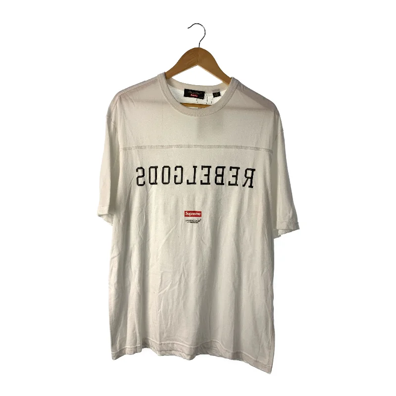 Supreme/T-Shirt/M/White/Cotton/Graphic/