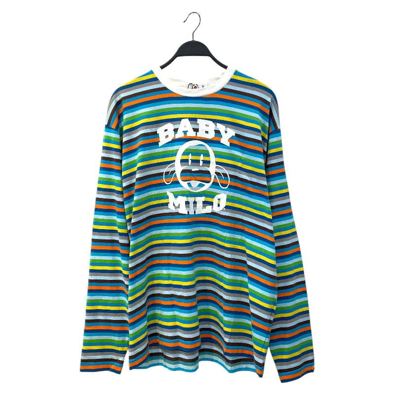 BABY MILO/LS T-Shirt/XL/Multicolor/Cotton/Graphic/