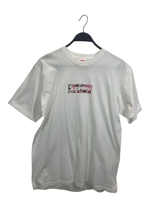 Supreme/T-Shirt/M/Cotton/WHT/TAKASHI MURAKAMI