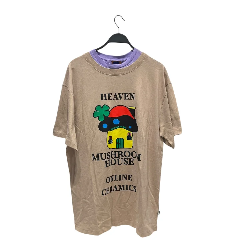 Heaven By Marc Jacobs/T-Shirt/OS/Cotton/CRM/Graphic/MUSHROOM HOUSE