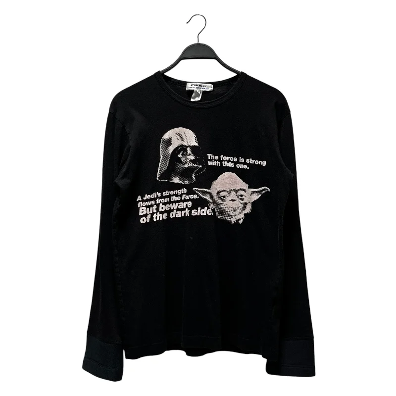 COMME des GARCONS SHIRT/LS T-Shirt/L/Cotton/BLK/Graphic/