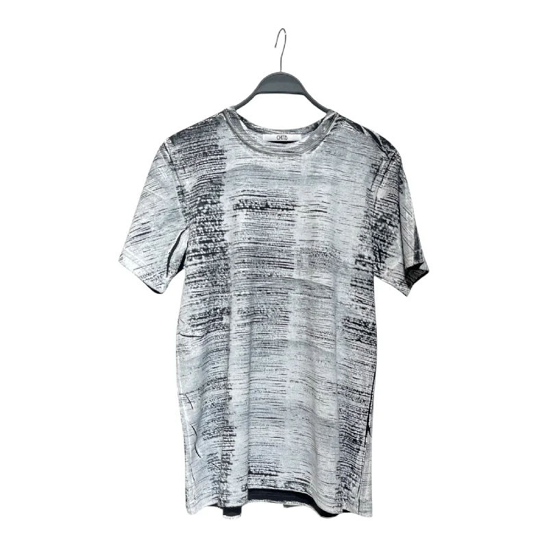 chito/T-Shirt/M/Cotton/BLK/All Over Print/