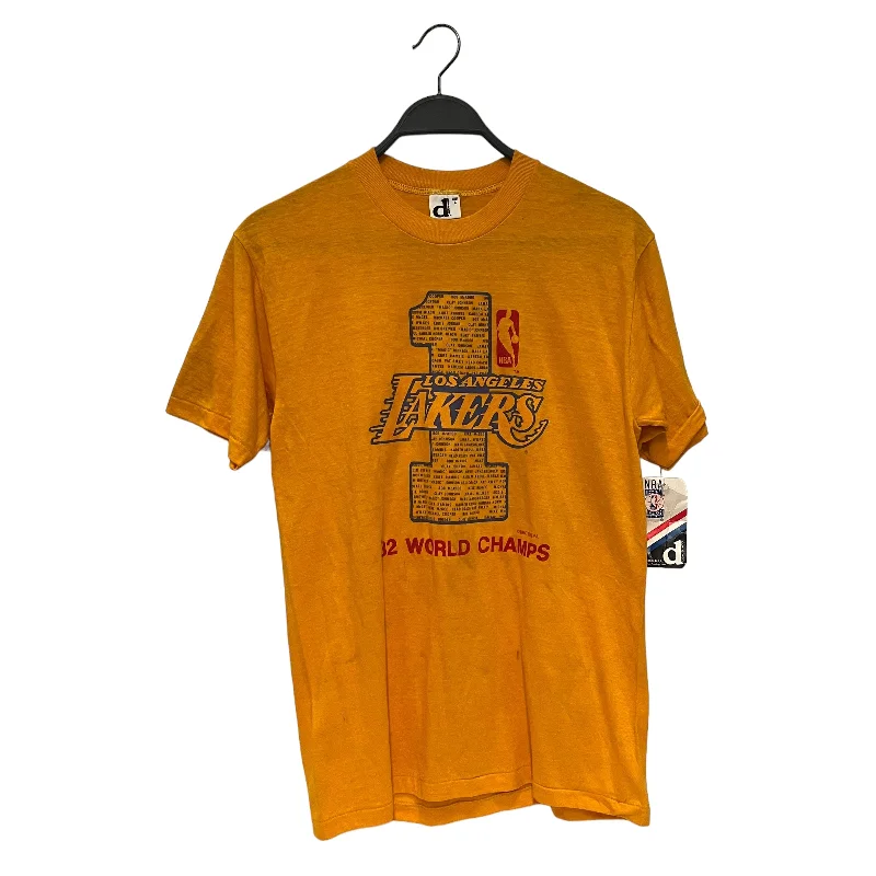 Vintage/T-Shirt/L/Cotton/GLD/80s Lakers